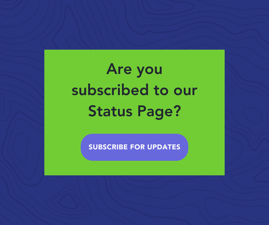 Subscribe to Status Page